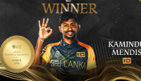 বাংলাদেশের বিরুদ্ধে দুর্দান্ত পারফরম করা কামিন্দু মেন্ডিস আইসিসির মাসসেরা ক্রিকেটার