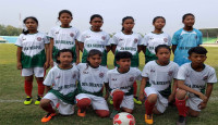 জেএফএ অ-১২ নারী ফুটবল চ্যাম্পিয়নশিপের ফাইনালে শেরপুর