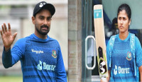 নারী ক্রিকেটার পিংকিকে ব্যাট উপহার দিলেন লিটন দাস
