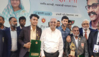শেখ কামাল ক্রীড়া পুরস্কার হাতে পেয়েছে উচ্ছ্বসিত পদকপ্রাপ্তরা