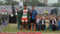 শেখ কামাল বাংলাদেশ যুব গেমসে দ্রুততম তরুণ নাইম, তরুণী আইরিন