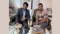 শাকিবের জন্য আল্লাহর কাছে দোয়া চাইলেন আরাভ খান