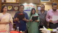  শপথ নিলেন মৌসুমী, নিপুণকে বরণ করলেন ডিপজল-রুবেল