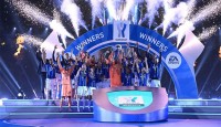 ৩-০ গোলে এসি মিলানকে হারিয়ে চ্যাম্পিয়ন ইন্টার মিলান