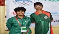 তরুণ ও তরুণী বিভাগে স্বর্ণ জয় করলেন মনন ও নুশরাত