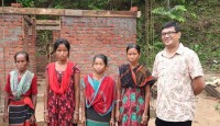 প্রধানমন্ত্রীর কার্যালয়ের মহাপরিচালকের রামগড় আশ্রয়ণ প্রকল্প পরিদর্শন